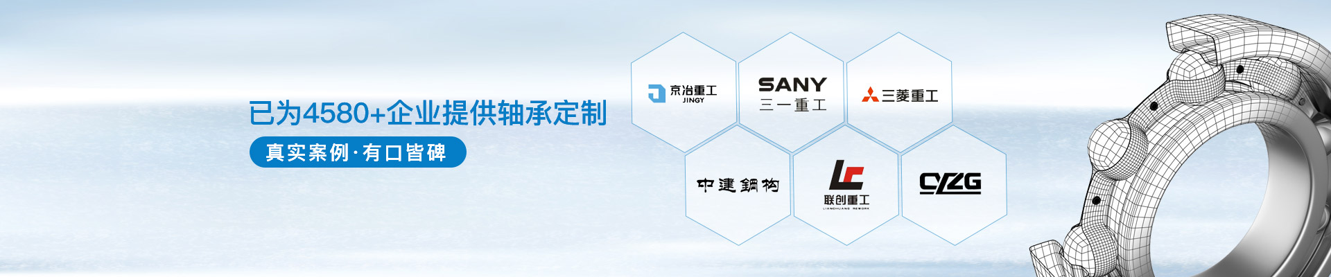 三立軸承：已為4580+企業(yè)提供軸承定制，真實(shí)案例，有口皆碑